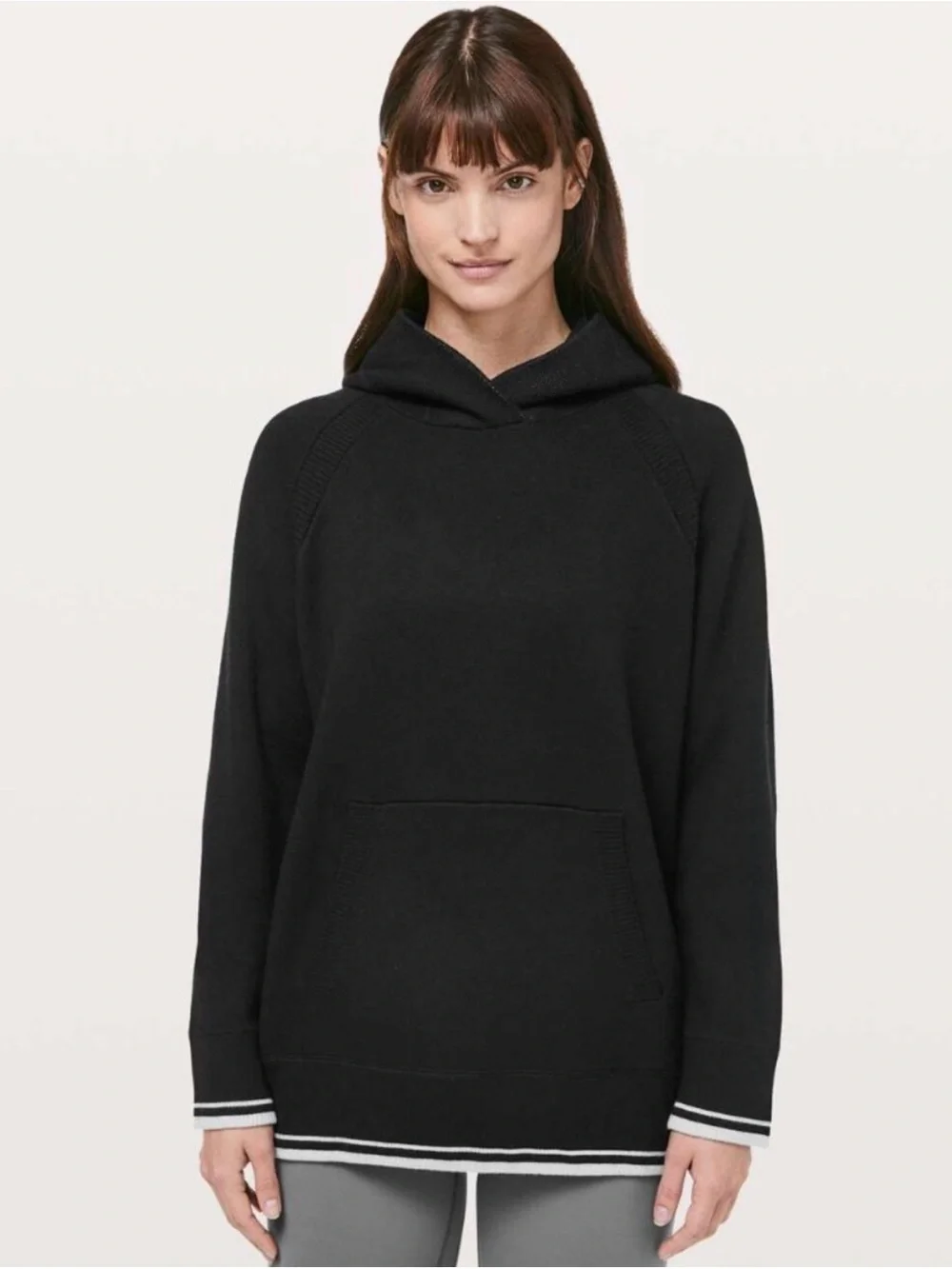 Lululemon Soothe Away Cashmere Blend Knit Hoodie